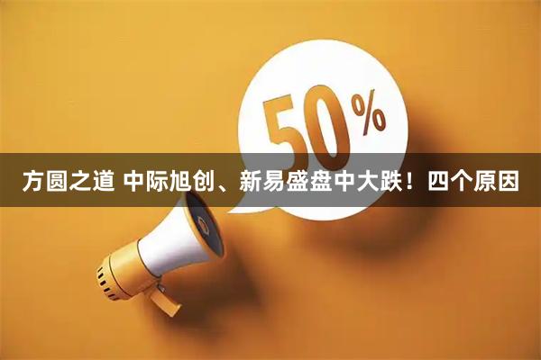 方圆之道 中际旭创、新易盛盘中大跌！四个原因